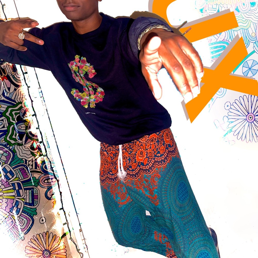 Bohemian pants